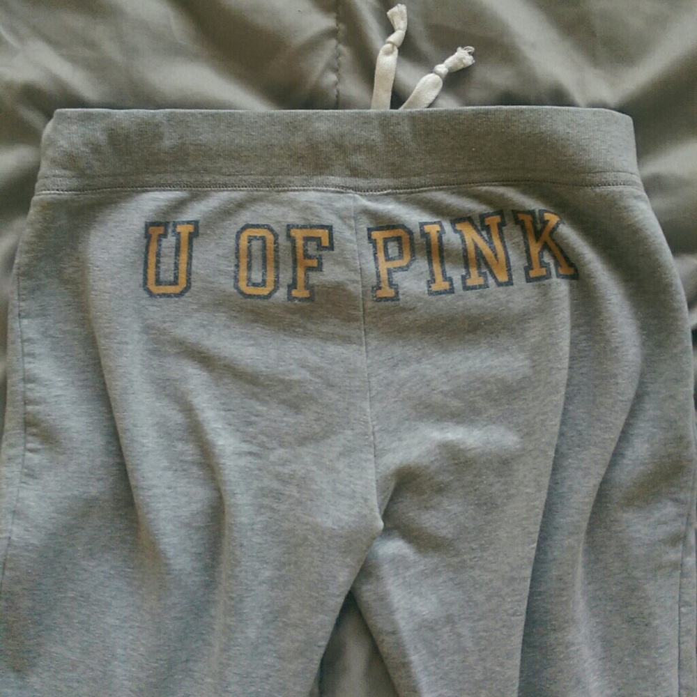 VS Pink Skinny Sweats - Picture 1 of 4